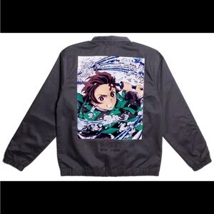Primitive Skate Apparel Men's X Demon Slayer Tanjiro Kamado Anime Utility Jacket